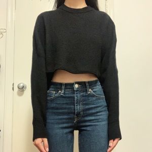 Wilfred Free Lolan Cropped Sweater